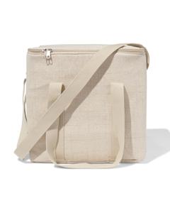 HEMA Koeltas 22x32x30cm Linnenlook (beige)