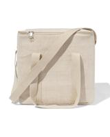 HEMA Koeltas 22x32x30cm Linnenlook (beige)