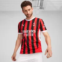 AC Milan Shirt Thuis Senior 2024/2025 - Maat S - Kleur: RoodZwart | Soccerfanshop - thumbnail