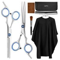 Soulima Kapperset - 7 delig - professioneel - 2x schaar - cape