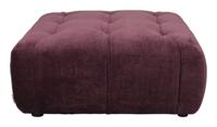 Dutchbone Hocker Giada Velvet - thumbnail