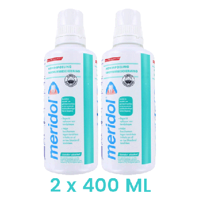 Meridol Mondspoeling Tandvleesbescherming - 2 x 400 ml