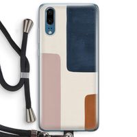 Geo #5: Huawei P20 Transparant Hoesje met koord