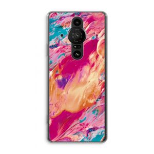 Pastel Echoes: Sony Xperia Pro-I Transparant Hoesje