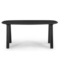 Giga Meubel - Eettafel Sensi Zwart Deens Ovaal 240cm