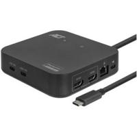 ACT AC7150 laptop dock & poortreplicator Bedraad USB 3.2 Gen 2 (3.1 Gen 2) Type-C Zwart - thumbnail