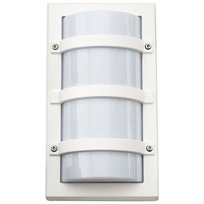 SG Trio LED Wandlamp E27 mat wit IP65 IK10 611520