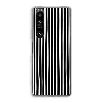 Stripes: Sony Xperia 1 III Transparant Hoesje