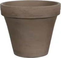 Mica Decorations bloempot Stan 17,5x15,5 cm grijs basalt