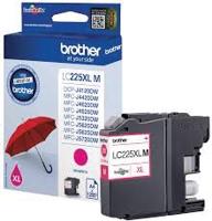Brother inktcartridge, 1.200 pagina&apos;s, OEM LC-225XLM, magenta