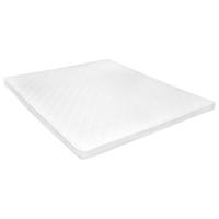 VidaXL Topmatras ei-profiel 6 cm koudschuim 160x200 cm