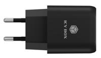 ICY BOX IB-PS102-PD Universeel Zwart AC Snel opladen Binnen - thumbnail