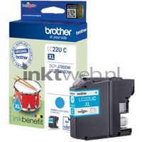 Brother LC-22UC inktcartridge Origineel Hoog (XL) rendement Cyaan - thumbnail