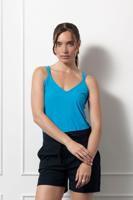 Studio Anneloes Gwenn Singlet 12945 Tops En Singlets 5900 Bright Blue