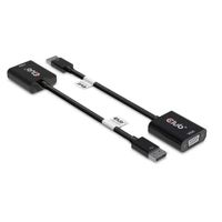 club3D CAC-2013 DisplayPort / VGA Adapter [1x DisplayPort stekker - 1x VGA-bus] Zwart - thumbnail