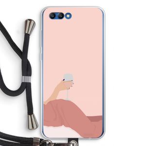 Wine: Honor 10 Transparant Hoesje met koord