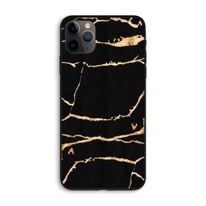 Gouden marmer: iPhone 11 Pro Max Biologisch afbreekbaar hoesje