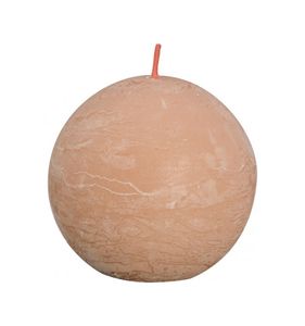 Rustiek bolkaars shine 76 misty pink