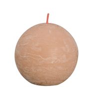 Rustiek bolkaars shine 76 misty pink