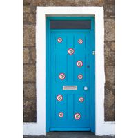 Leeftijd stickers pakket 70 jaar