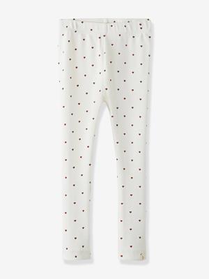 Legging meisjes LIL'ATELIER MINI c½urs ecru Legging meisjes LIL'ATELIER MINI c½urs ecru