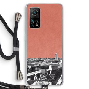 Marrakech Skyline : Xiaomi Mi 10T 5G Transparant Hoesje met koord