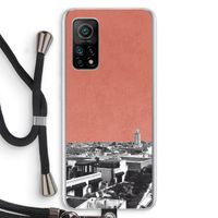 Marrakech Skyline : Xiaomi Mi 10T 5G Transparant Hoesje met koord
