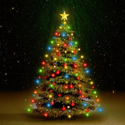VidaXL Kerstboomverlichting met 150 led&apos;s meerkleurig net 150 cm