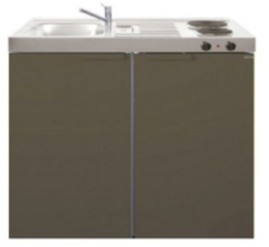 MK 100 Bruin met koelkast RAI-9528