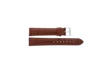 Horlogeband Universeel F335 Leder Cognac 18mm