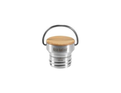 Klean Kanteen Rvs "loop cap" schroefdop - bamboe