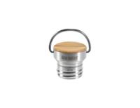 Klean Kanteen Rvs "loop cap" schroefdop - bamboe