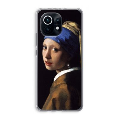 The Pearl Earring: Xiaomi Mi 11 Transparant Hoesje