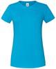 Fruit Of The Loom F131 Ladies´ Iconic T - Azure Blue - XS