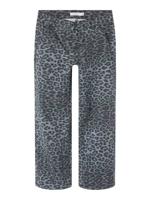 Name it winter broek meisjes - grijs - wide leg fit - NkfRose