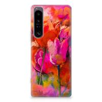 Smartphone hoesje Sony Xperia 1 IV Tulips
