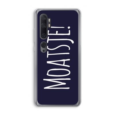Moatsje!: Xiaomi Mi Note 10 Transparant Hoesje