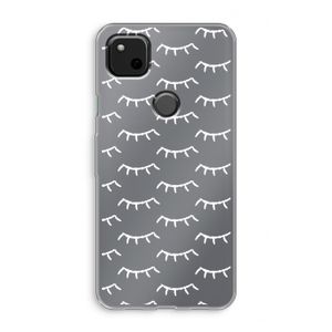 Wimpers: Google Pixel 4a Transparant Hoesje