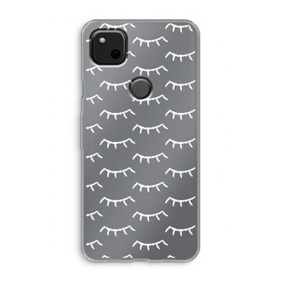 Wimpers: Google Pixel 4a Transparant Hoesje