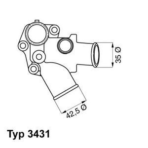 Thermostaat 343180D