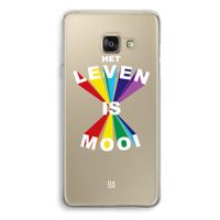 Het Leven Is Mooi: Samsung Galaxy A3 (2016) Transparant Hoesje Het Leven Is Mooi: Samsung Galaxy A3 (2016) Transparant Hoesje