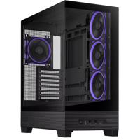 ASUS a31 plus midi tower behuizing (zwart | 2x usb-a | 2x usb-c | tempered glass)