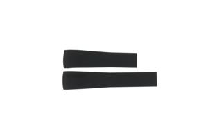 Horlogeband Tag Heuer WW2110 / FT6005 Rubber Zwart 22mm