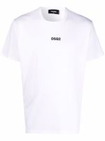 DSQUARED2 t-shirt en mesh à logo imprimé - Blanc