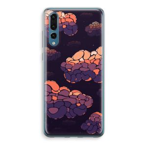 Patroon Wolken: Huawei P20 Pro Transparant Hoesje