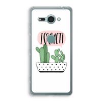 I love cacti: Sony Xperia XZ2 Compact Transparant Hoesje