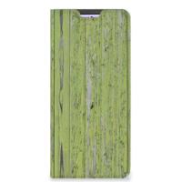 Xiaomi Redmi Note 10 Pro Book Wallet Case Green Wood