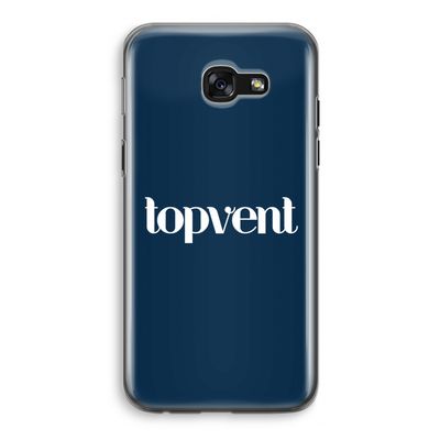 Topvent Navy: Samsung Galaxy A5 (2017) Transparant Hoesje
