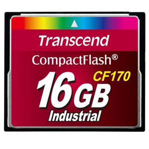 Transcend CF170 Industrial CF-kaart Industrial 16 GB