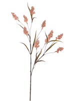 Solidago spray 85 cm pink kunstbloem zijde nepbloem - Jasaco